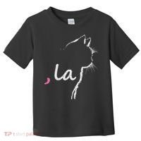 Cat Ladies For Kamala Harris For President 2024 Comma La Toddler T-Shirt thumb 0