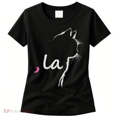 Cat Ladies For Kamala Harris For President 2024 Comma La Women's T-Shirt