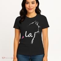 Cat Ladies For Kamala Harris For President 2024 Comma La Women's T-Shirt thumb 4