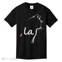Cat Ladies For Kamala Harris For President 2024 Comma La Kids T-Shirt thumb 0