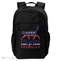 Cat Ladies For Kamala Funny Democrat Cat For Cat Lady Backpack thumb 0