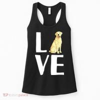 Cool Labrador For Men Women Yellow Lab Dog Lab Retriever Women's Tank Top thumb 0