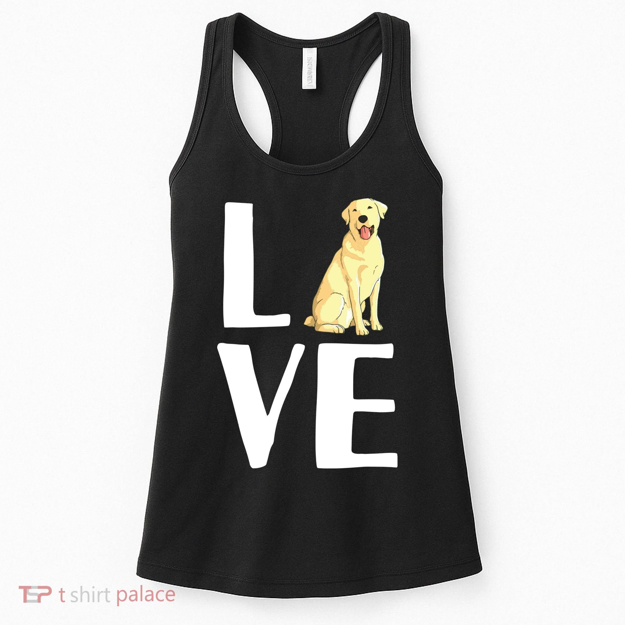 Cool Labrador For Men Women Yellow Lab Dog Lab Retriever Women's Tank Top
