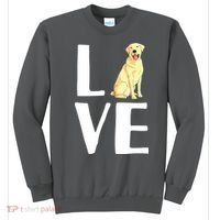 Cool Labrador For Men Women Yellow Lab Dog Lab Retriever Sweatshirt thumb 0
