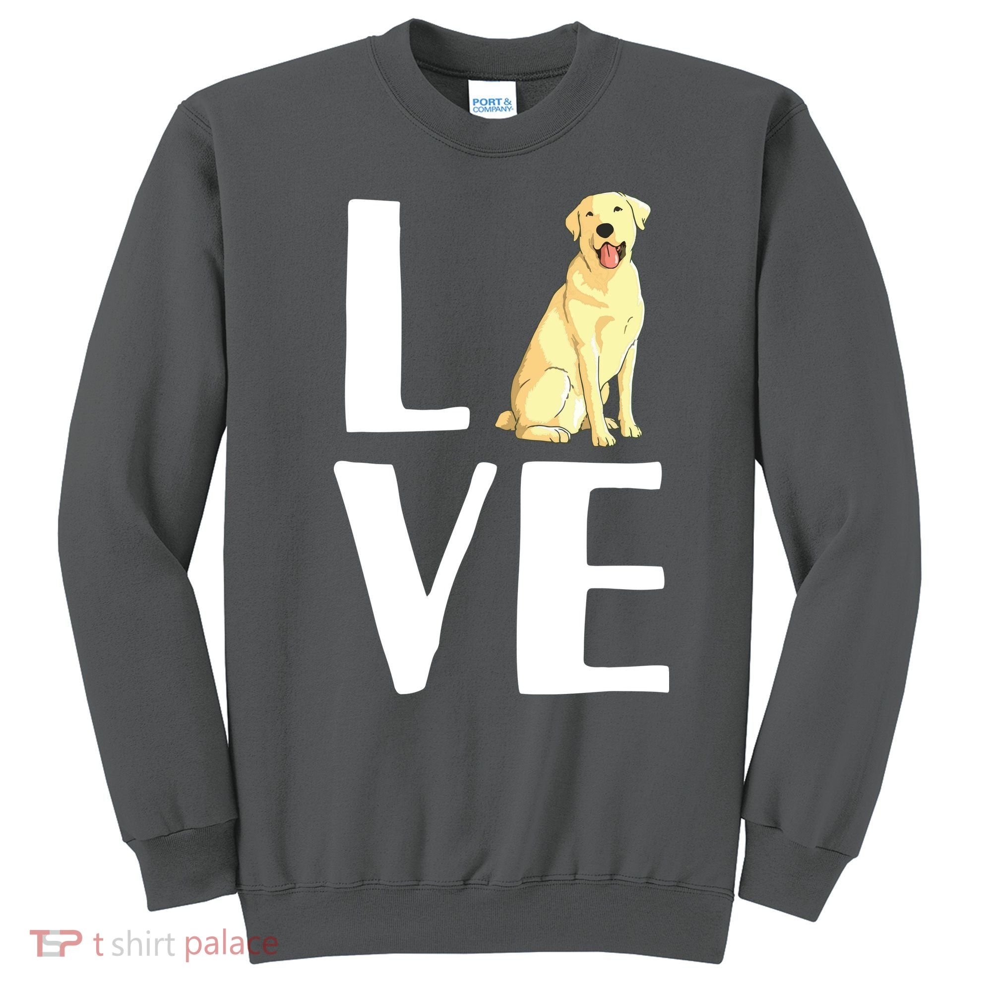 Cool Labrador For Men Women Yellow Lab Dog Lab Retriever Sweatshirt