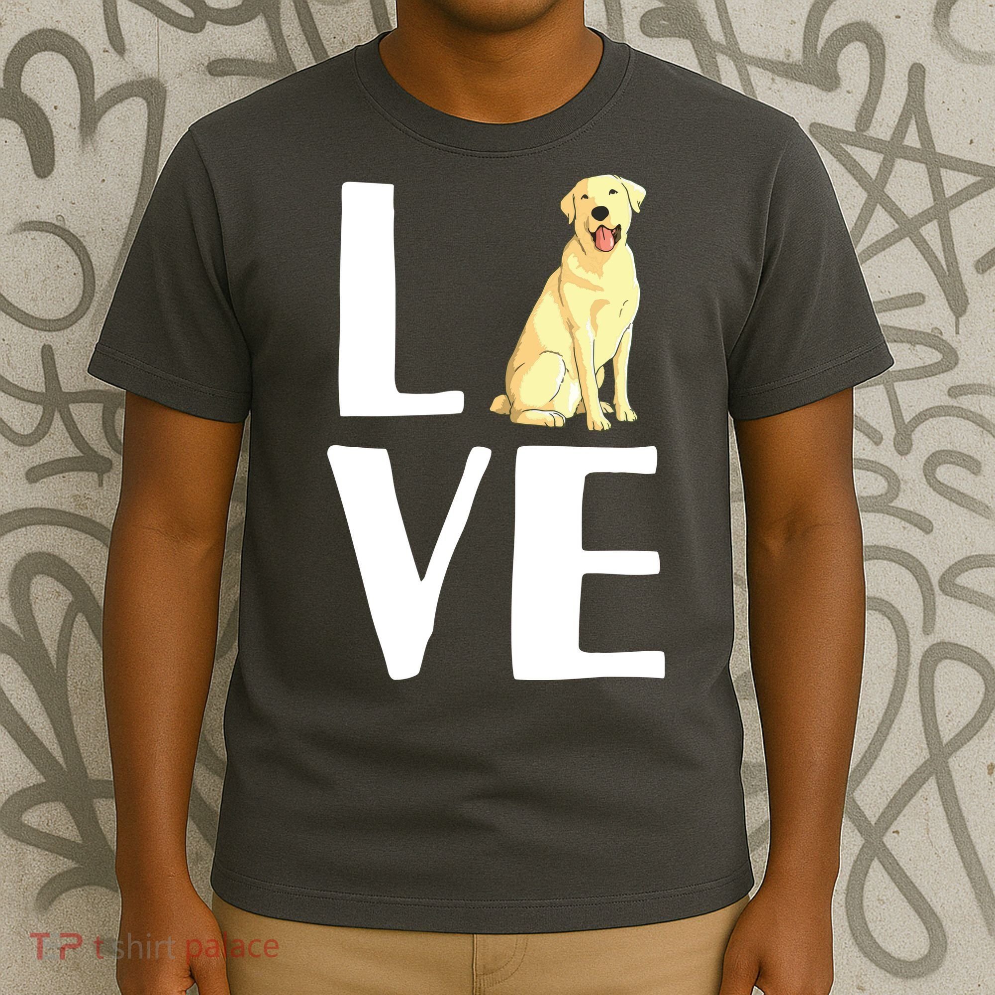 Cool Labrador For Men Women Yellow Lab Dog Lab Retriever T-Shirt