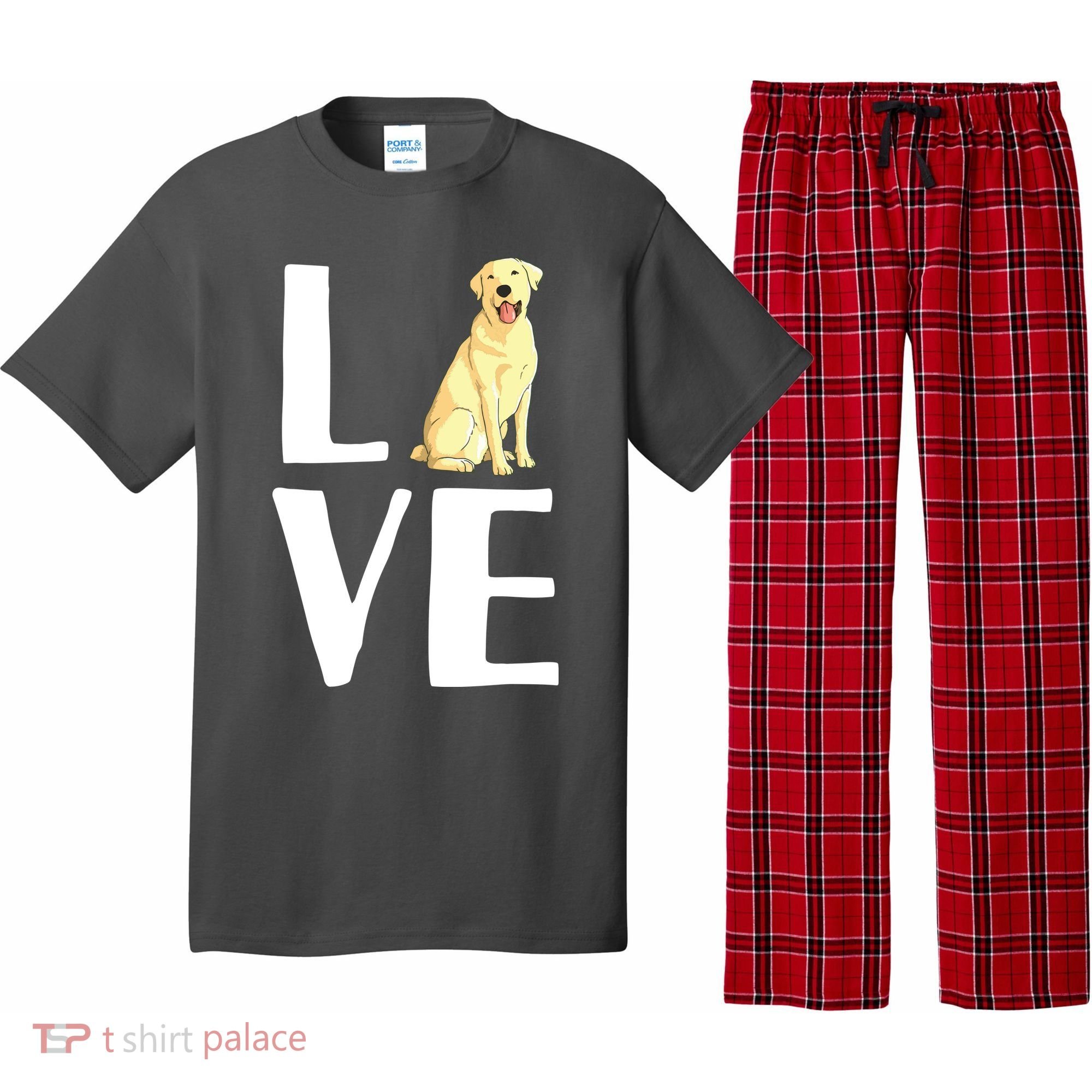 Cool Labrador For Men Women Yellow Lab Dog Lab Retriever Pajama Set