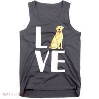 Cool Labrador For Men Women Yellow Lab Dog Lab Retriever Tank Top thumb 0