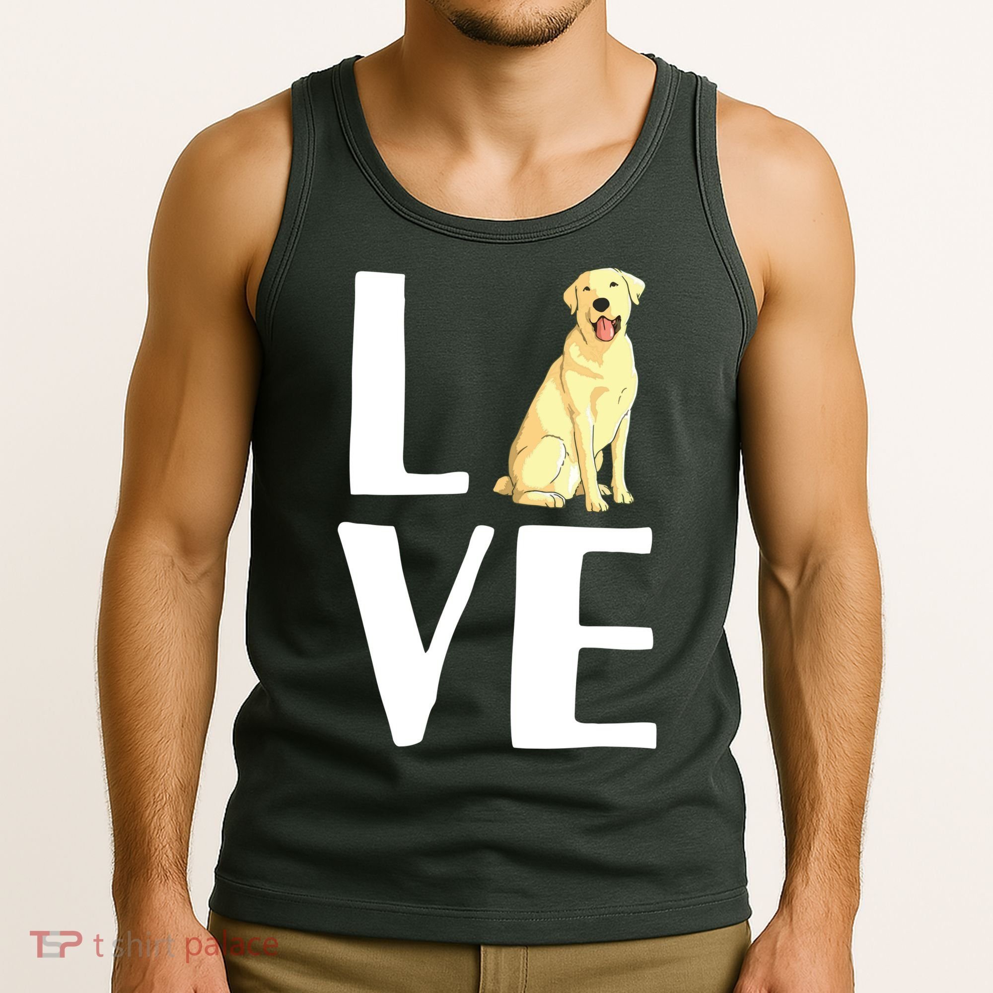 Cool Labrador For Men Women Yellow Lab Dog Lab Retriever Tank Top