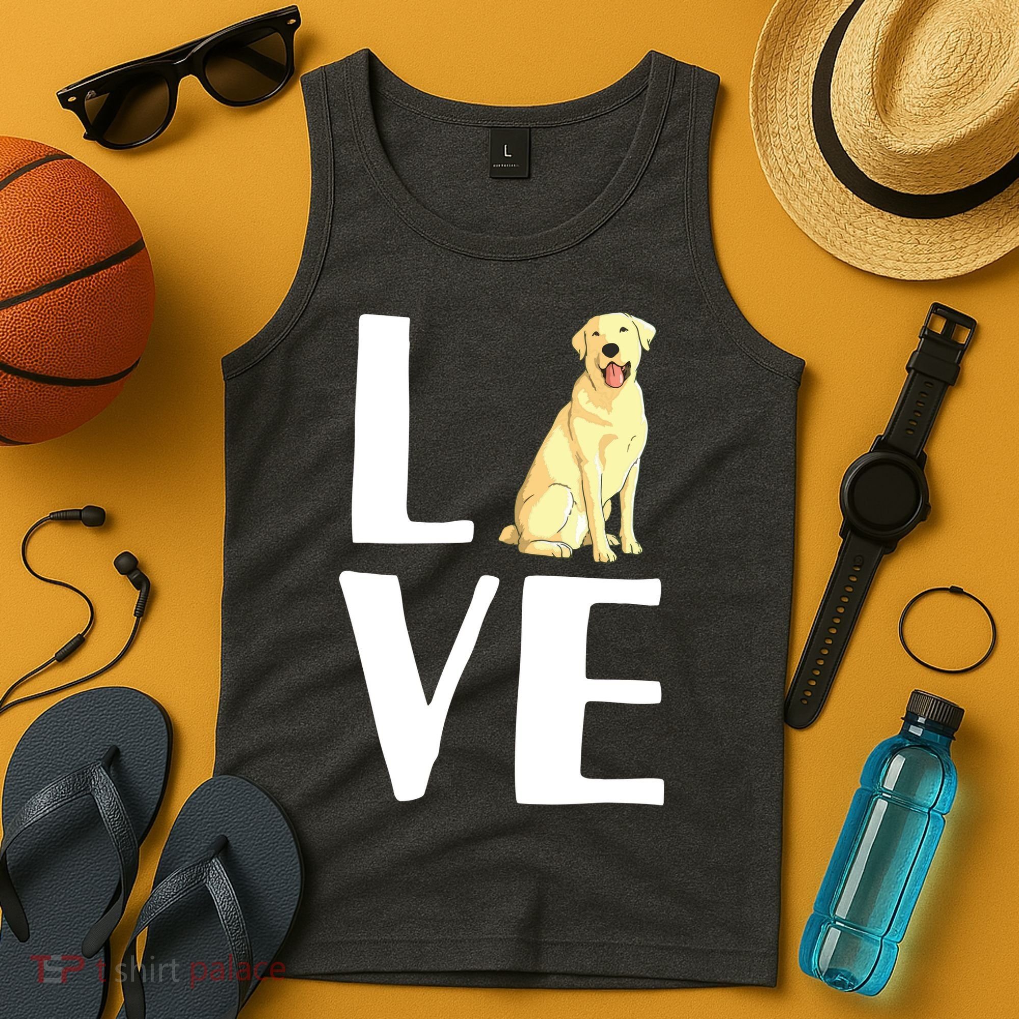 Cool Labrador For Men Women Yellow Lab Dog Lab Retriever Tank Top