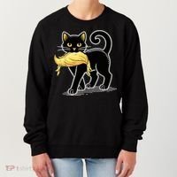 Cat Ladies For Kamala Harris Donald Trump 2024 Women's Sweatshirt thumb 0