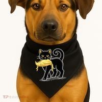Cat Ladies For Kamala Harris Donald Trump 2024 USA-Made Doggie Bandana thumb 1