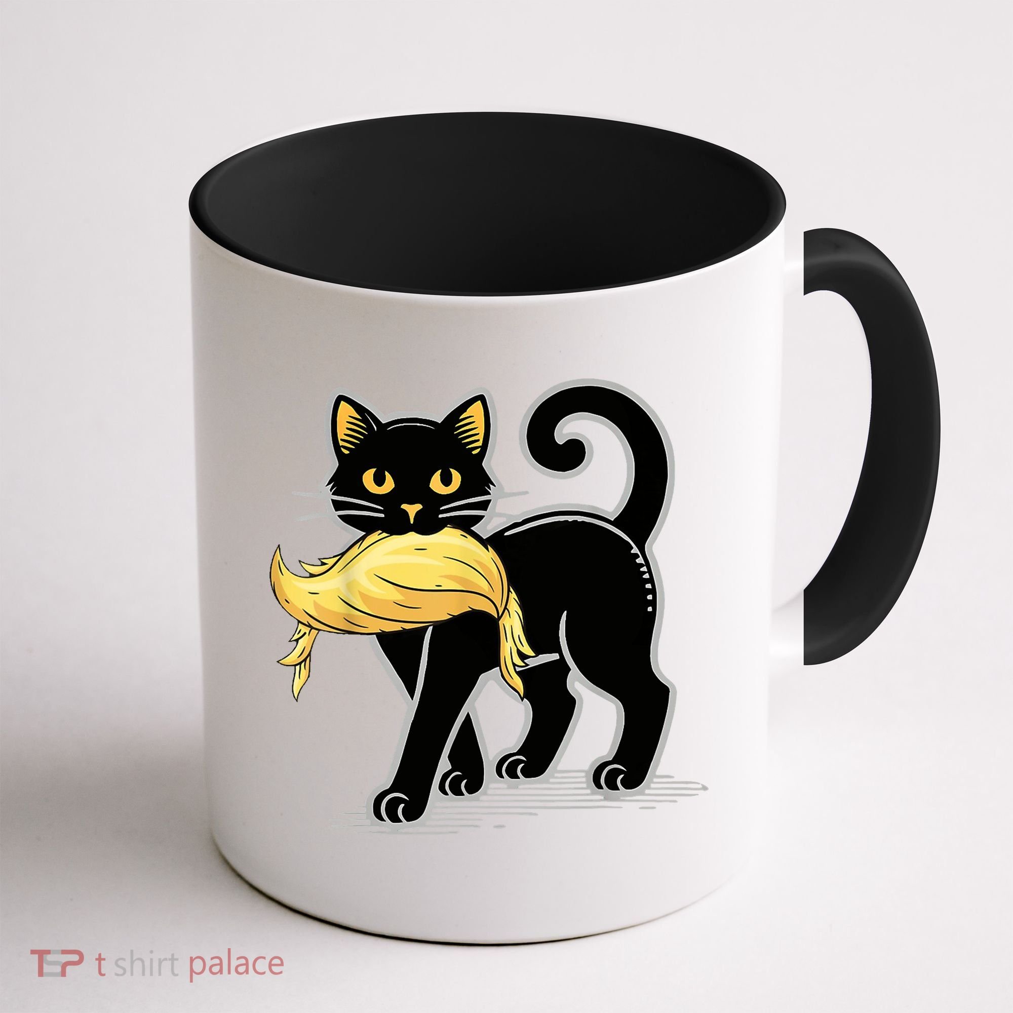 Cat Ladies For Kamala Harris Donald Trump 2024 Coffee Mug