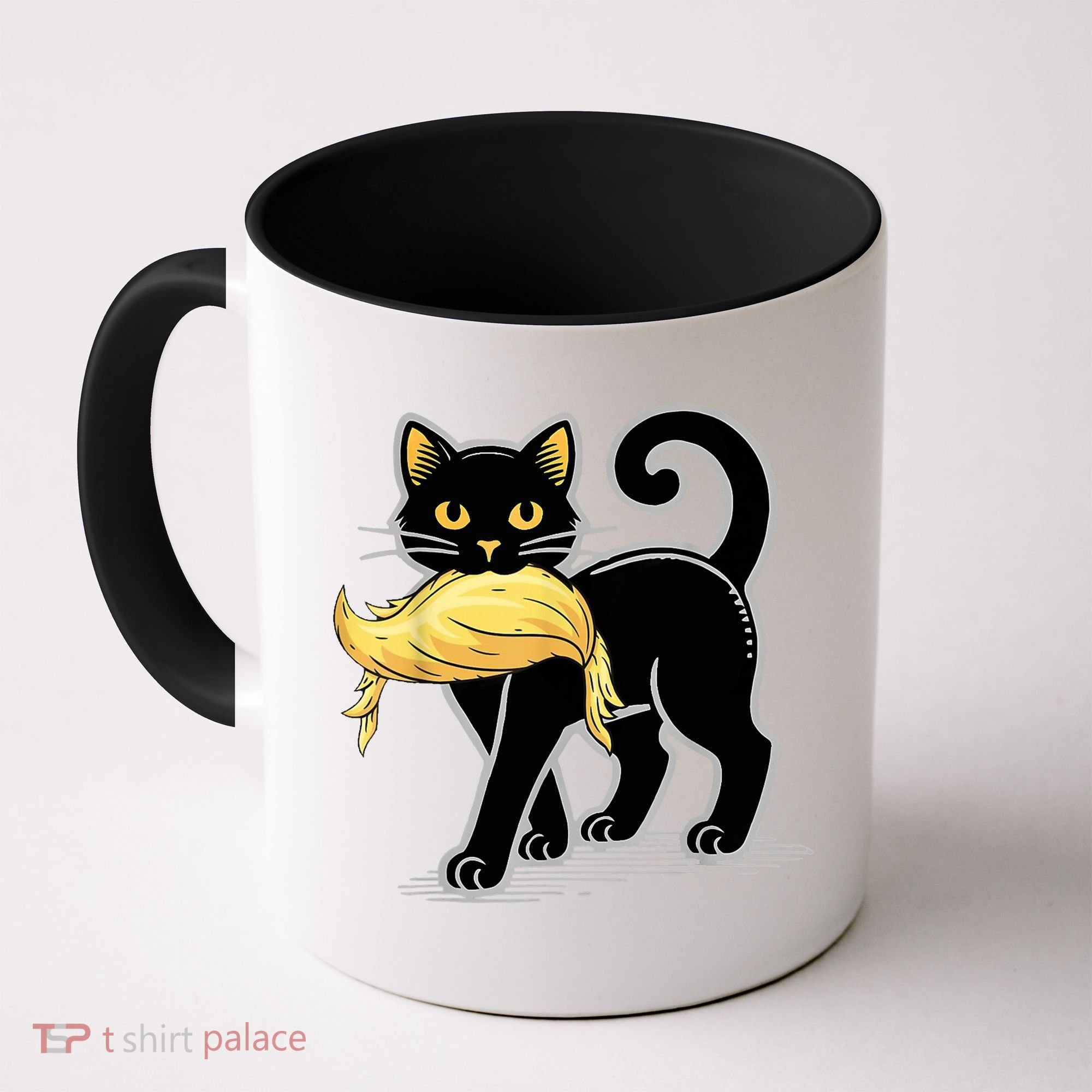 Cat Ladies For Kamala Harris Donald Trump 2024 Coffee Mug
