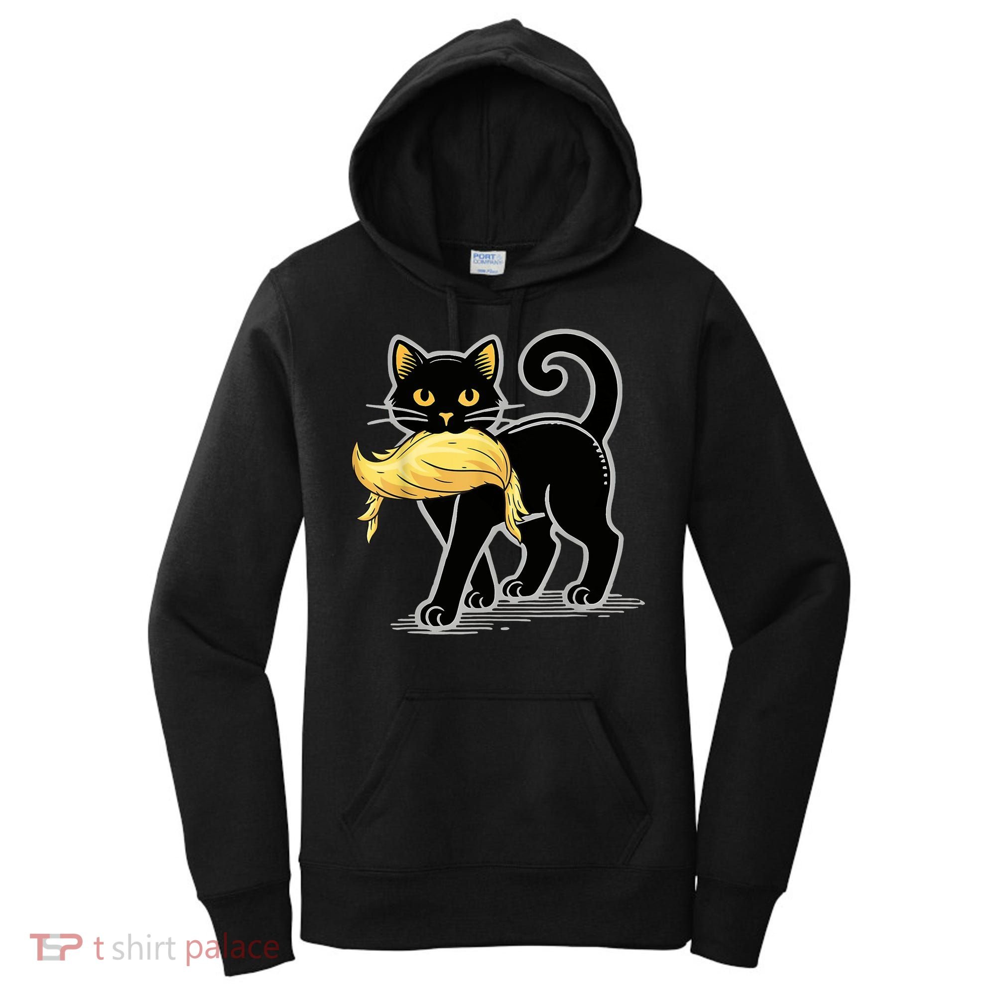 Cat Ladies For Kamala Harris Donald Trump 2024 Women's Hoodie