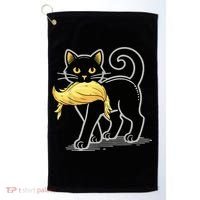 Cat Ladies For Kamala Harris Donald Trump 2024 Golf Towel thumb 0