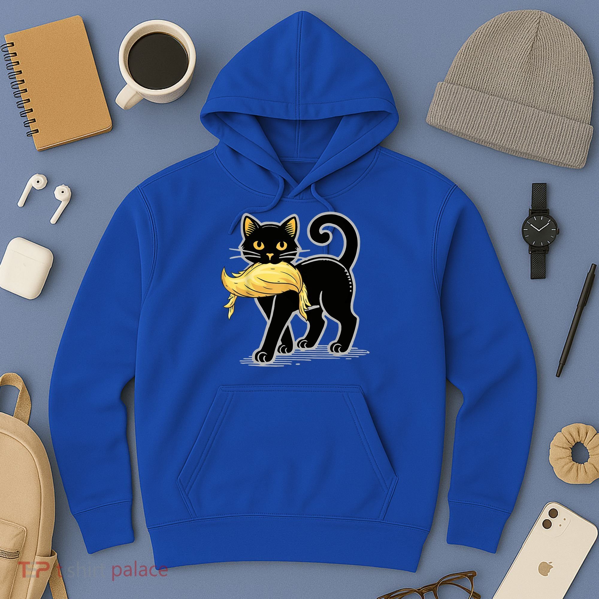 Cat Ladies For Kamala Harris Donald Trump 2024 Hoodie