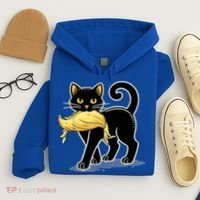 Cat Ladies For Kamala Harris Donald Trump 2024 Hoodie thumb 4