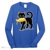 Cat Ladies For Kamala Harris Donald Trump 2024 Long Sleeve Shirt thumb 0