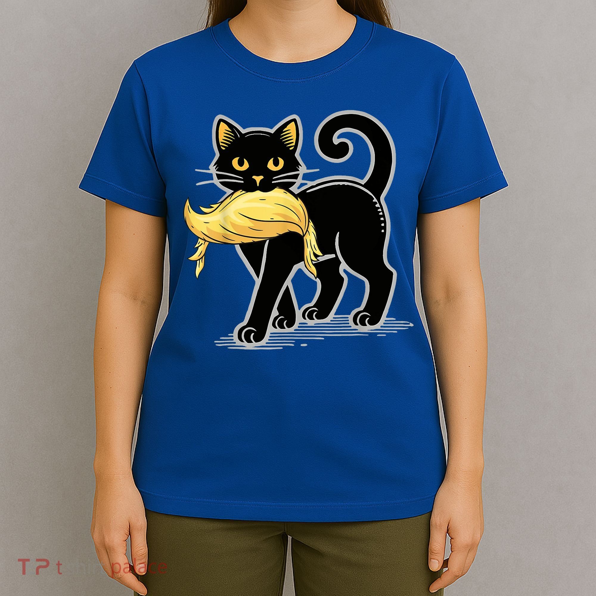 Cat Ladies For Kamala Harris Donald Trump 2024 T-Shirt