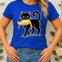 Cat Ladies For Kamala Harris Donald Trump 2024 Women's T-Shirt thumb 2