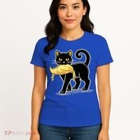 Cat Ladies For Kamala Harris Donald Trump 2024 Women's T-Shirt thumb 4