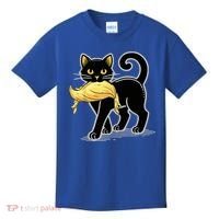 Cat Ladies For Kamala Harris Donald Trump 2024 Kids T-Shirt thumb 0
