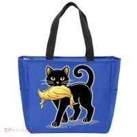 Cat Ladies For Kamala Harris Donald Trump 2024 Tote Bag thumb 0