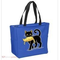 Cat Ladies For Kamala Harris Donald Trump 2024 Tote Bag thumb 2