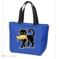 Cat Ladies For Kamala Harris Donald Trump 2024 Tote Bag thumb 3