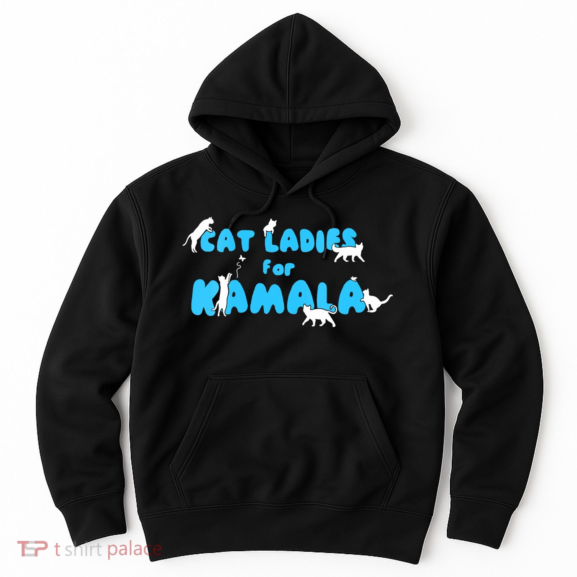Cat Ladies For Kamala Hoodie
