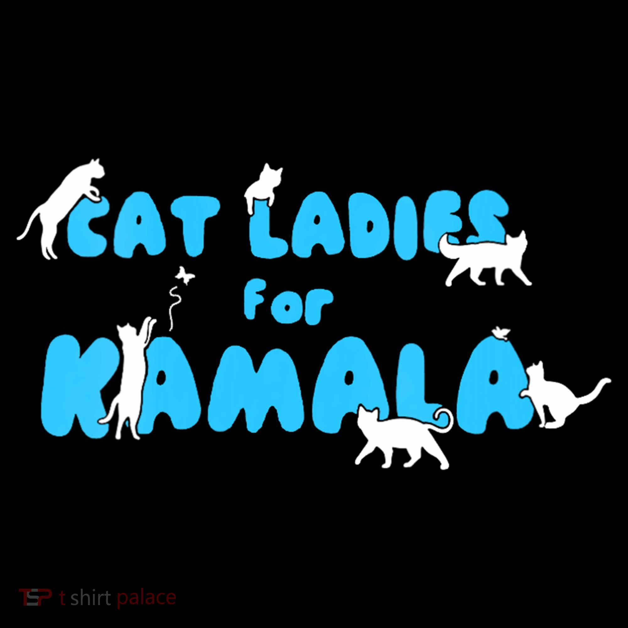 Cat Ladies For Kamala Long Sleeve Shirt
