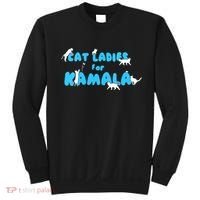 Cat Ladies For Kamala Sweatshirt thumb 0