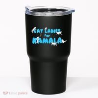 Cat Ladies For Kamala Tumbler thumb 0