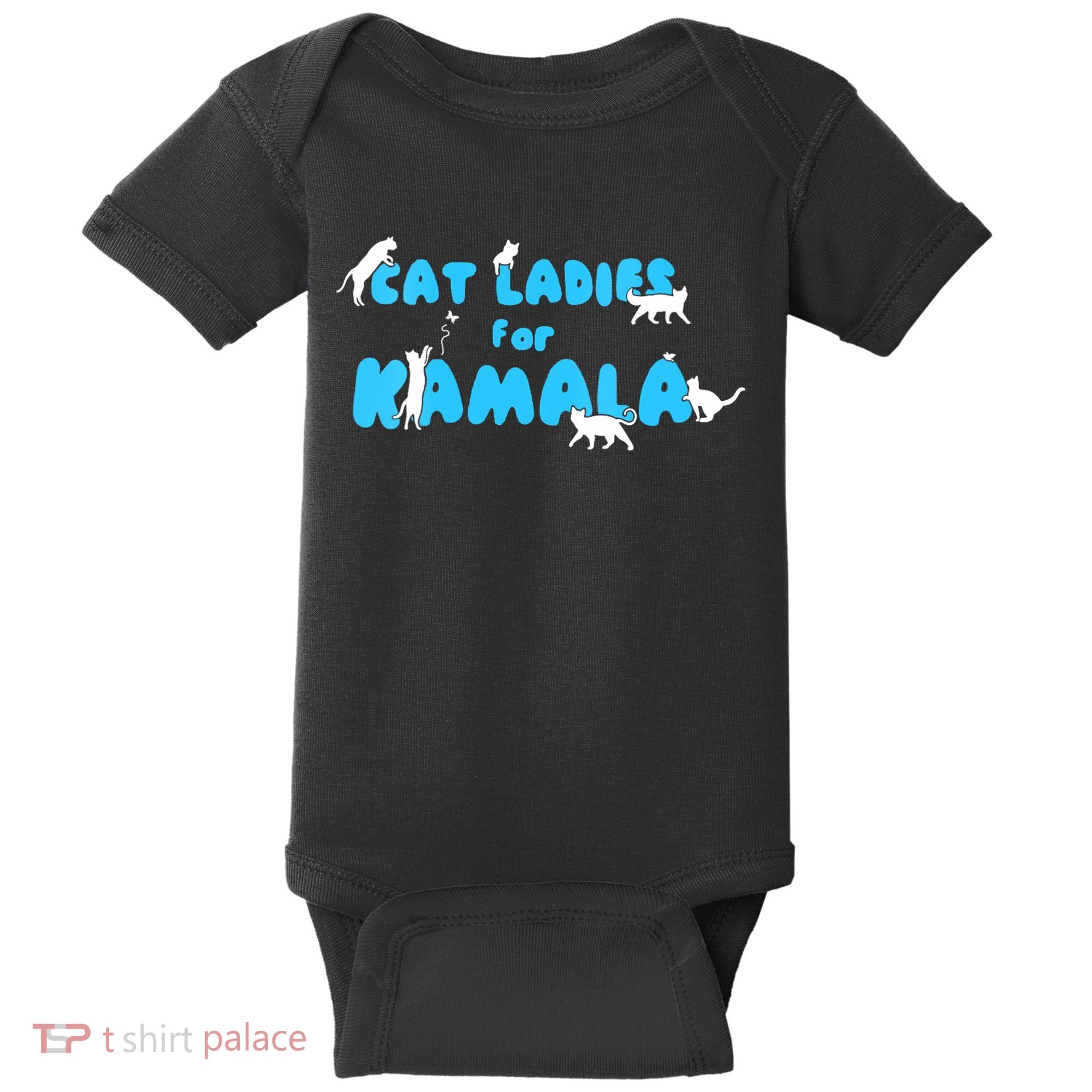 Cat Ladies For Kamala Baby Bodysuit