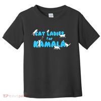 Cat Ladies For Kamala Toddler T-Shirt thumb 0