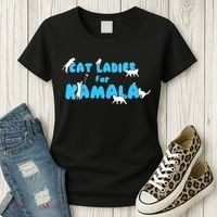 Cat Ladies For Kamala Women's T-Shirt thumb 3