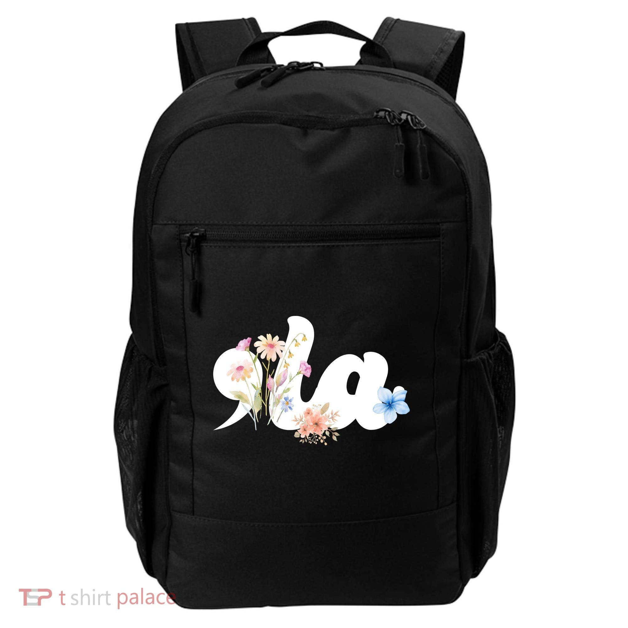Comma La Floral Kamala Harris President 2024 Backpack
