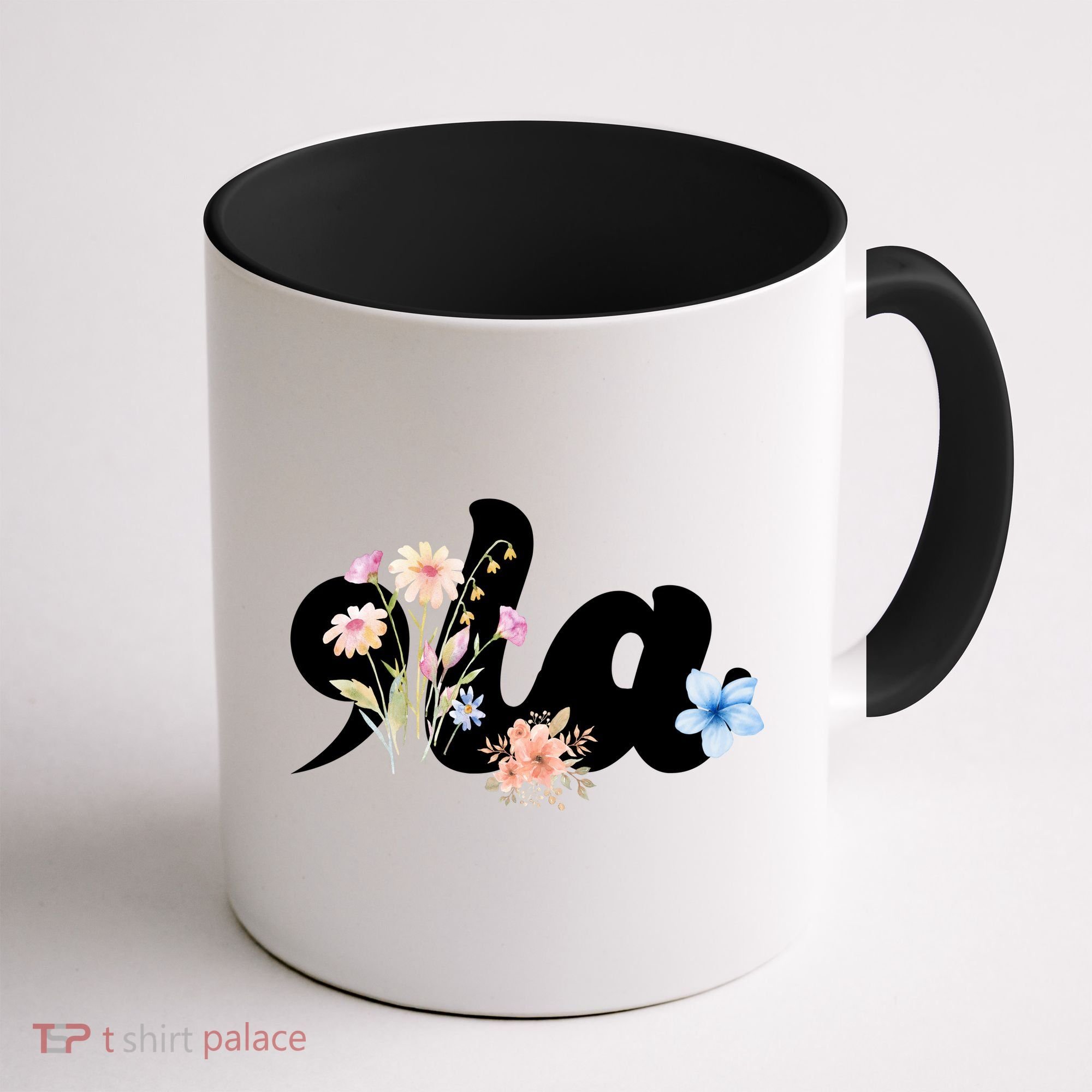 Comma La Floral Kamala Harris President 2024 Coffee Mug