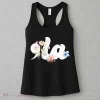 Comma La Floral Kamala Harris President 2024 Women's Tank Top thumb 3