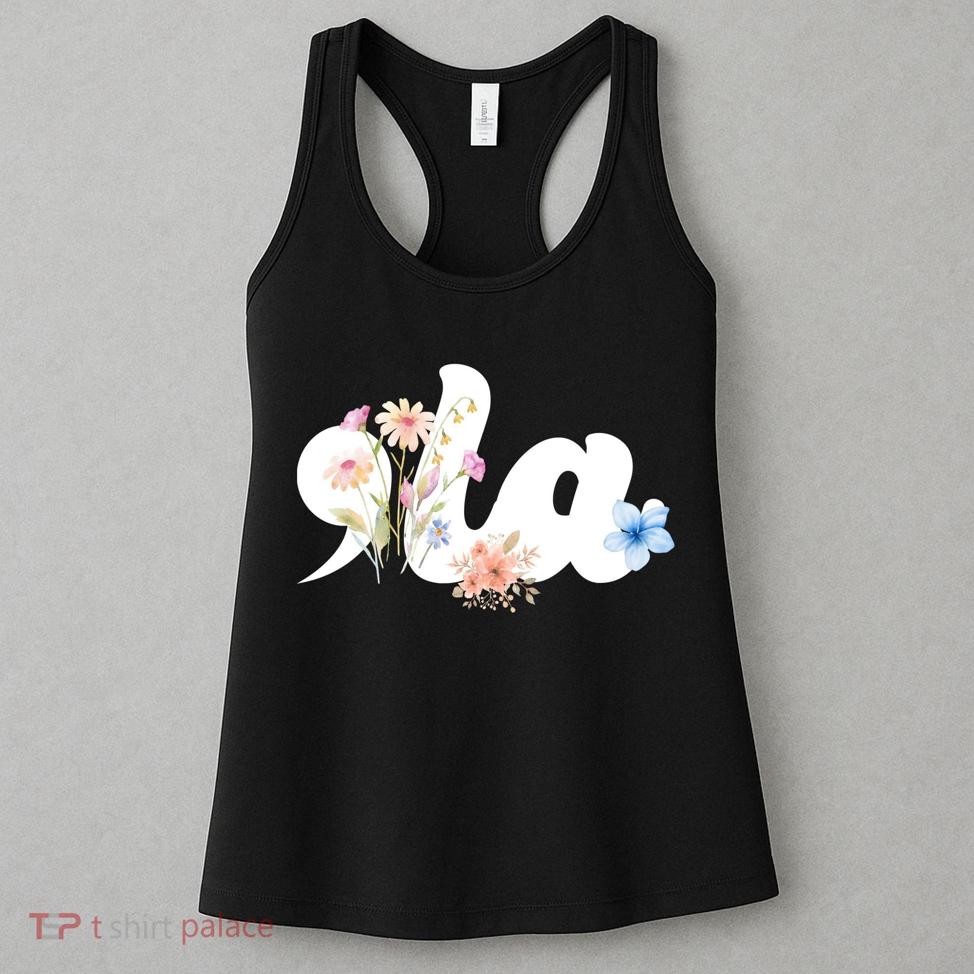 Comma La Floral Kamala Harris President 2024 Women's Tank Top