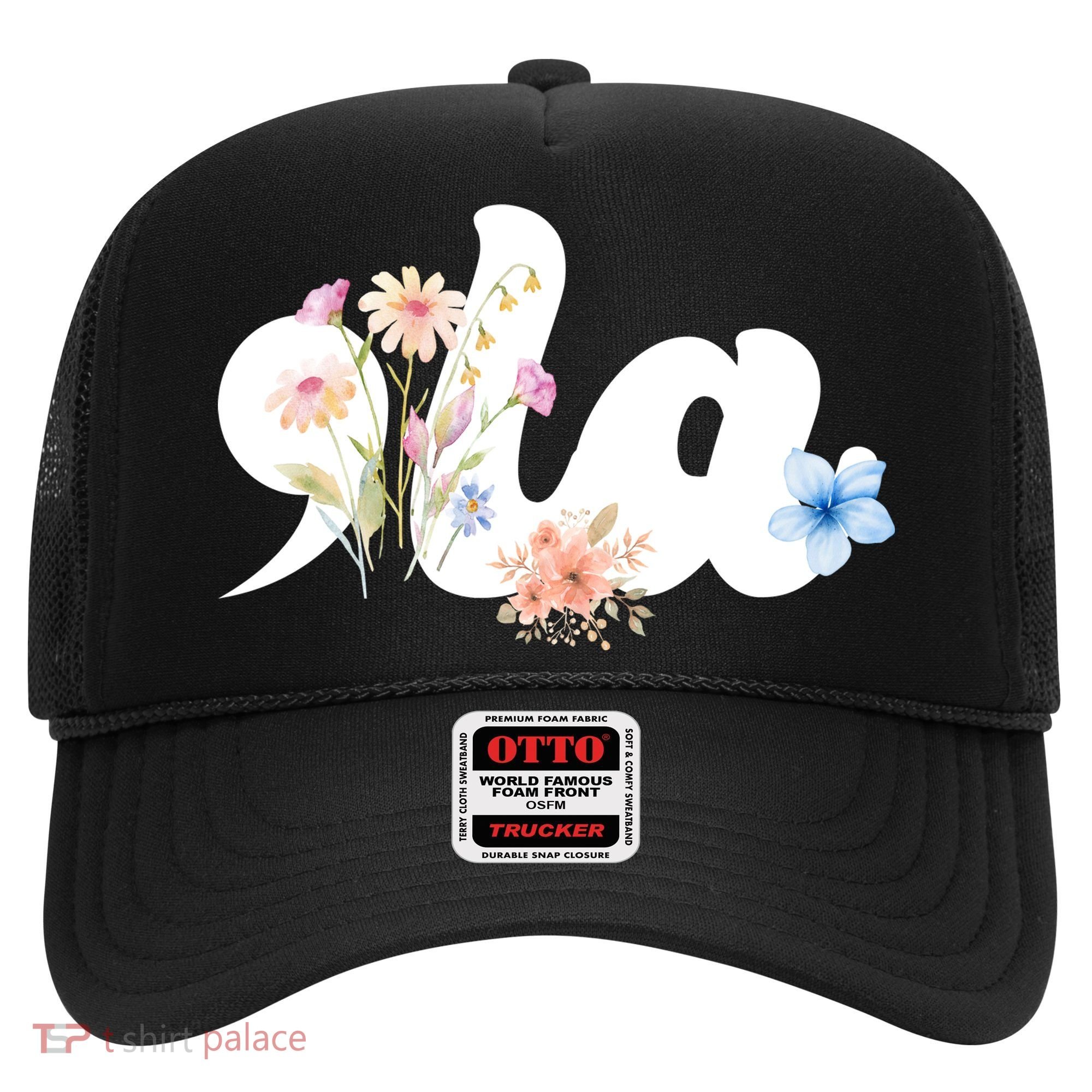 Comma La Floral Kamala Harris President 2024 Hat