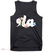 Comma La Floral Kamala Harris President 2024 Tank Top thumb 0