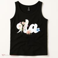 Comma La Floral Kamala Harris President 2024 Tank Top thumb 2
