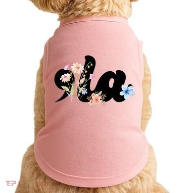 Comma La Floral Kamala Harris President 2024 Doggie Tank