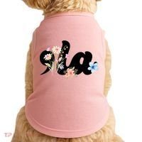 Comma La Floral Kamala Harris President 2024 Doggie Tank thumb 0