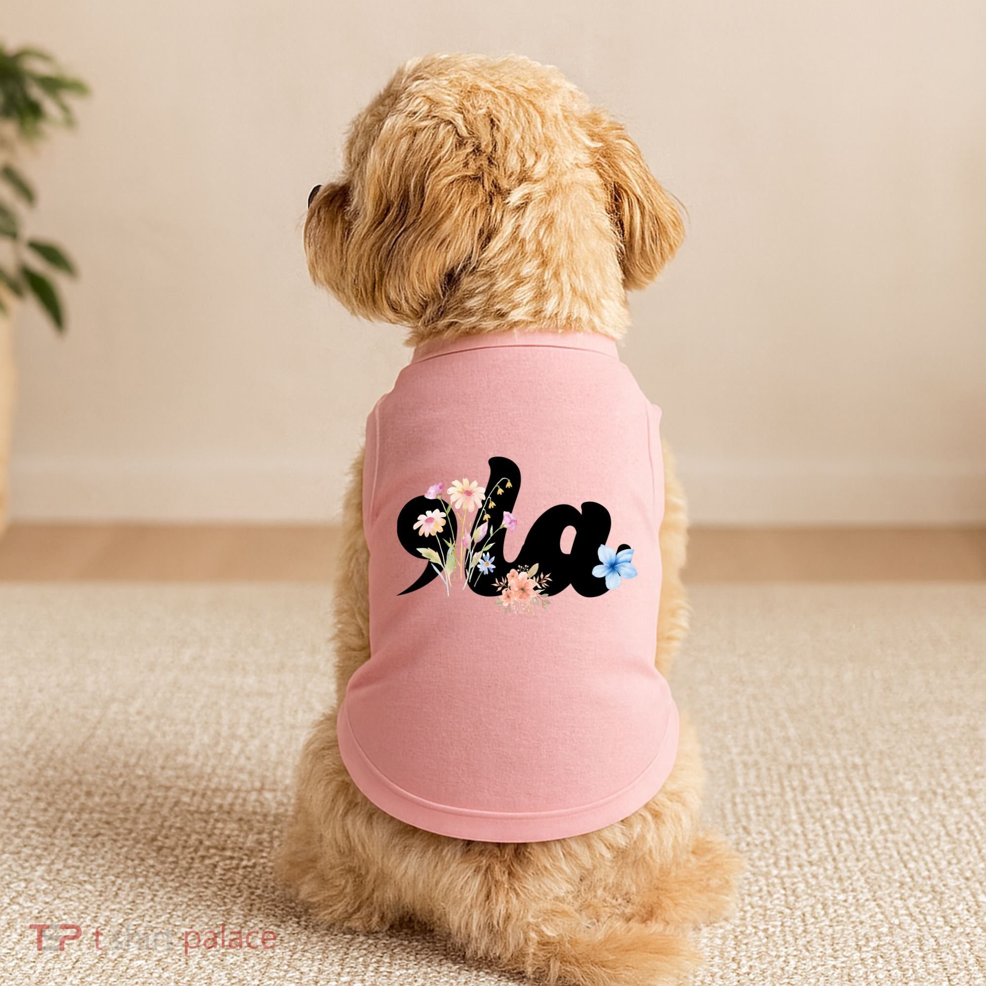 Comma La Floral Kamala Harris President 2024 Doggie Tank