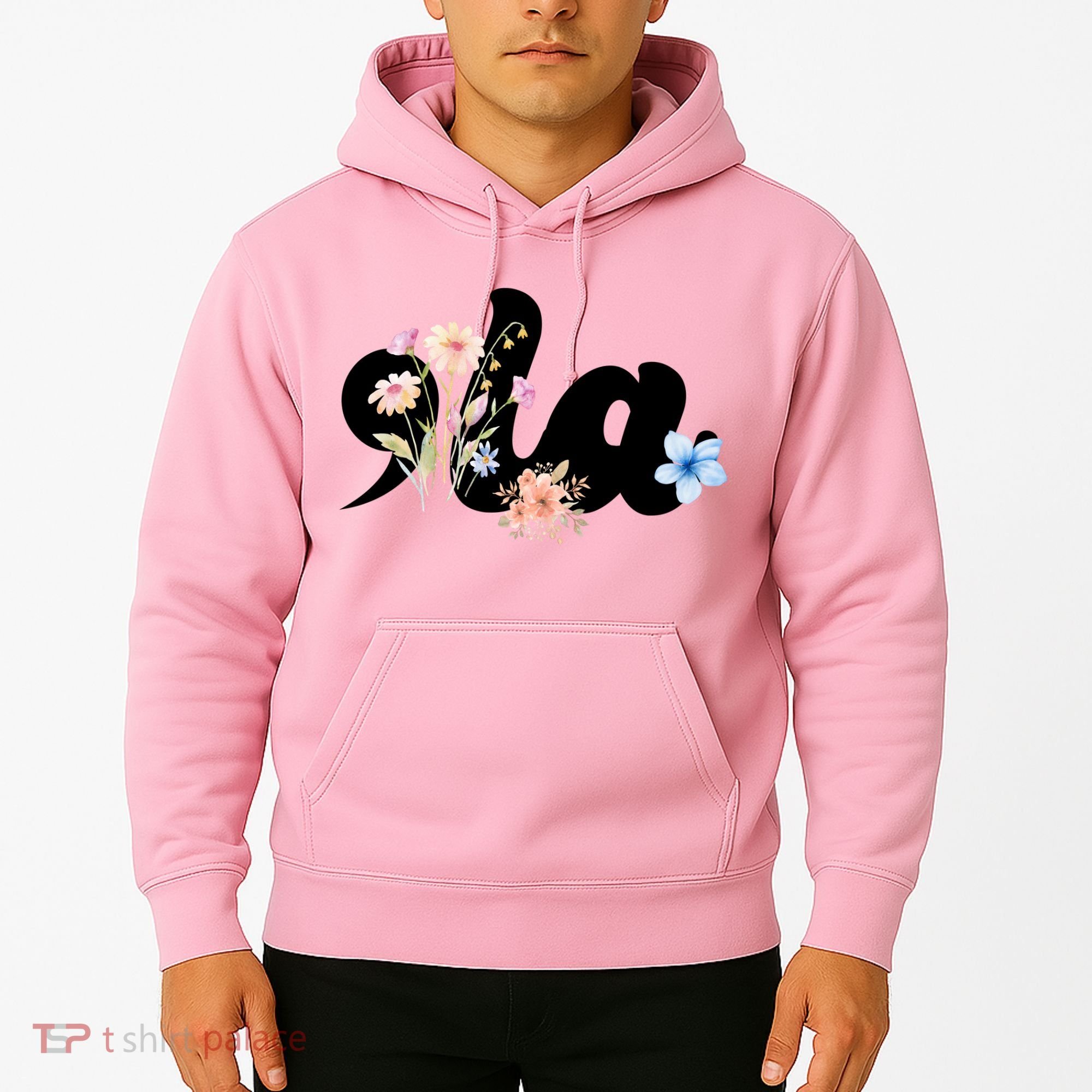 Comma La Floral Kamala Harris President 2024 Hoodie
