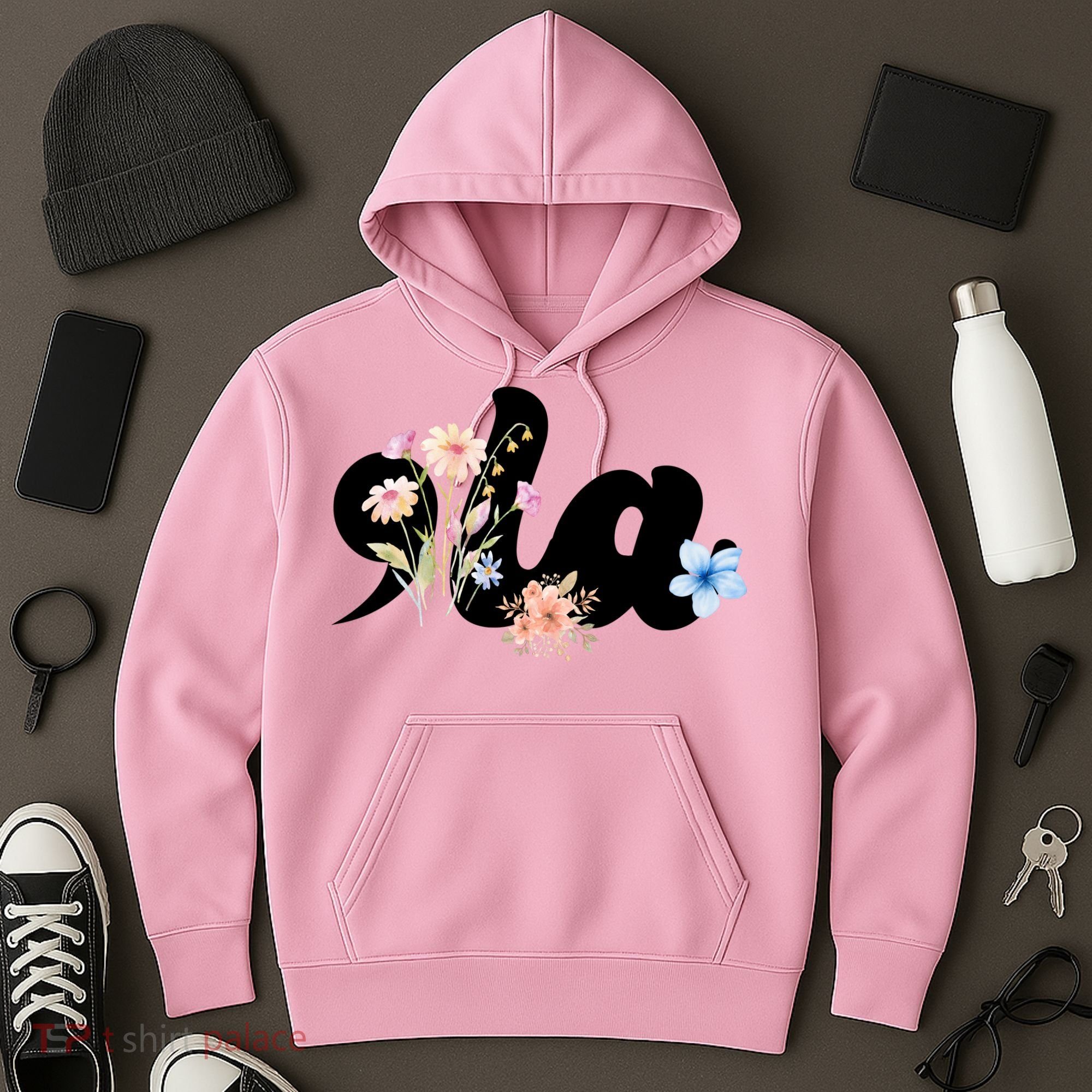 Comma La Floral Kamala Harris President 2024 Hoodie