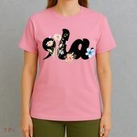 Comma La Floral Kamala Harris President 2024 T-Shirt thumb 4